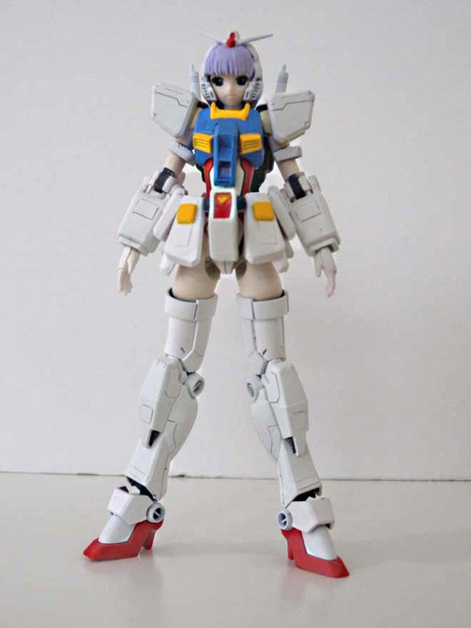 比姿向前走's PG 1/60 RX-78-2 Gundam Ver. O.Y.W. [added panel lines