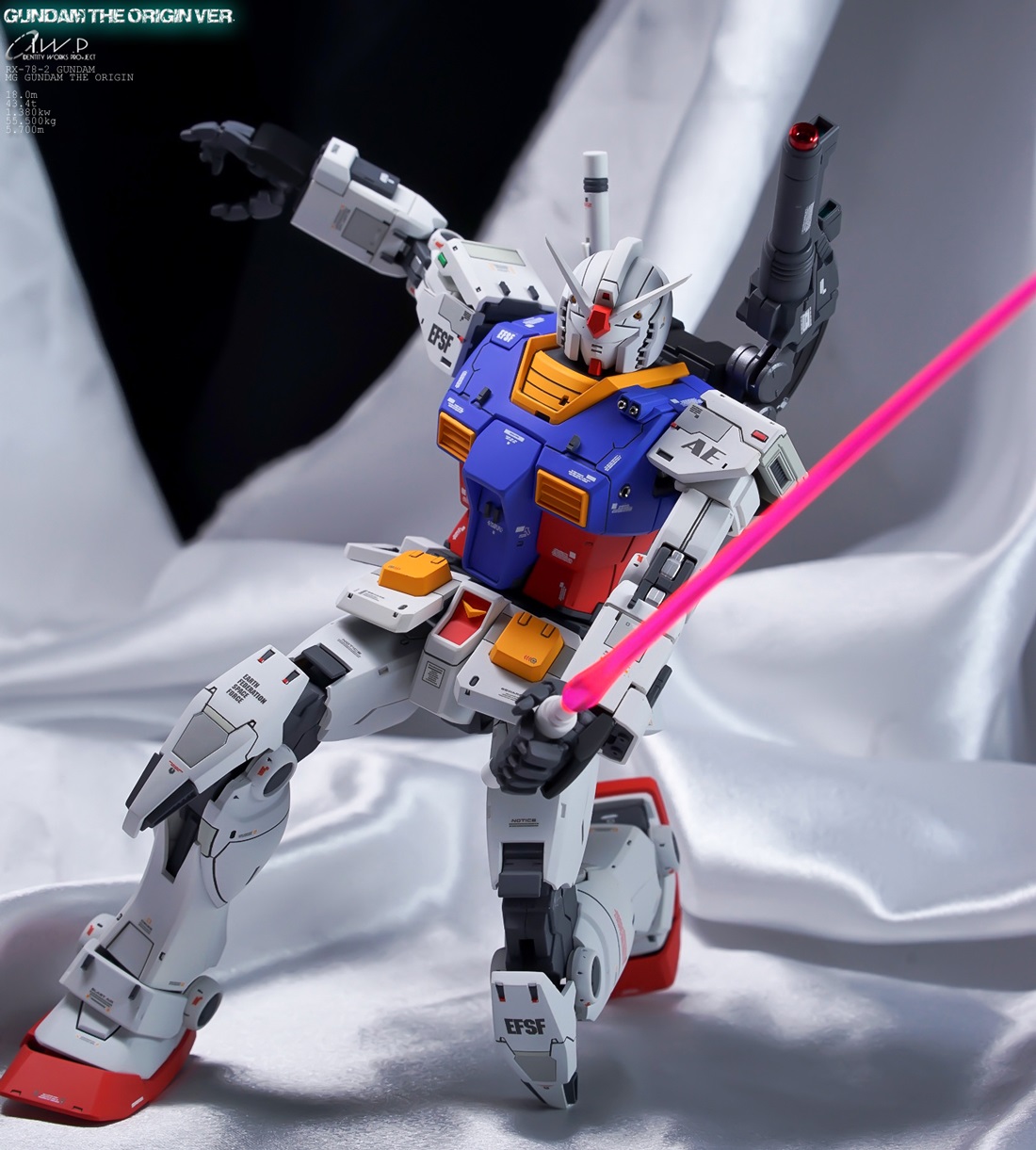 MG 1/100 RX-78-02 Gundam [Gundam THE ORIGIN] - Painted 
