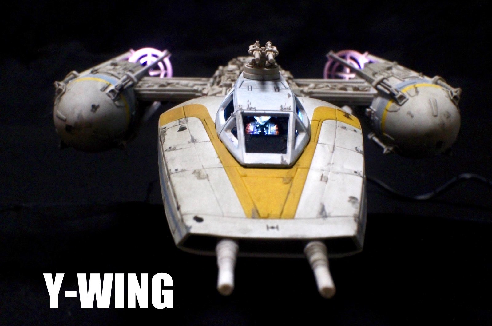 yo-shi's Bandai x Star Wars 1/72 Y-WING Starfighter w/LEDs