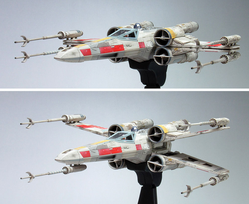Amazon.com: Bandai Hobby Star Wars 1/48 X-Wing Starfighter
