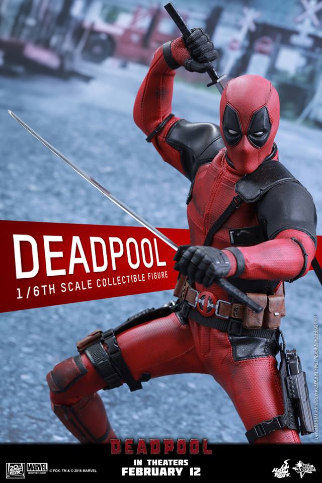 Deadpool 2 - Figurine Movie Masterpiece 1/6 Deadpool 31 cm