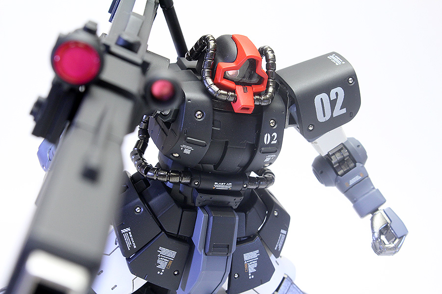 TAI's Work: HG GTO MSD 1/144 YMS-08B Dom test Type. Photo Review Big Size Images