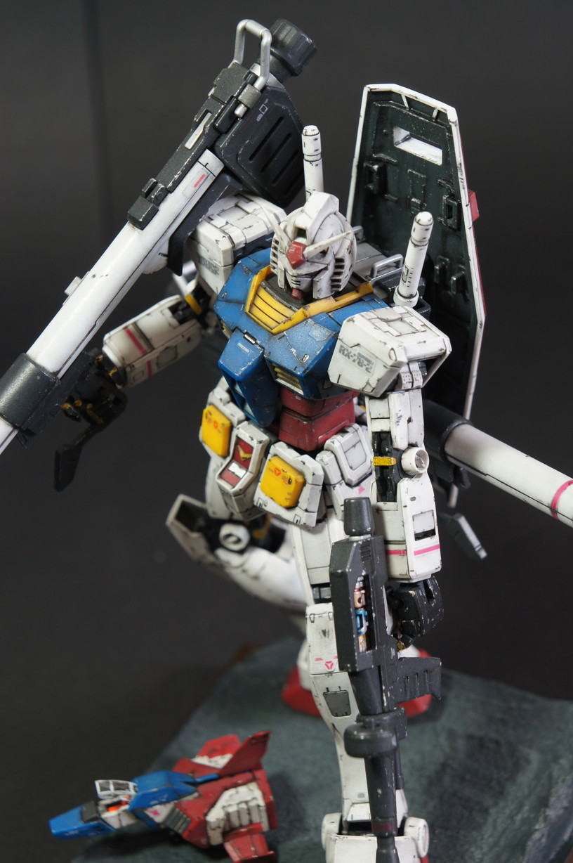 ymym's AMAZING WORK: RG 1/144 RX-78-2 Gundam A Baoa Qu Ver