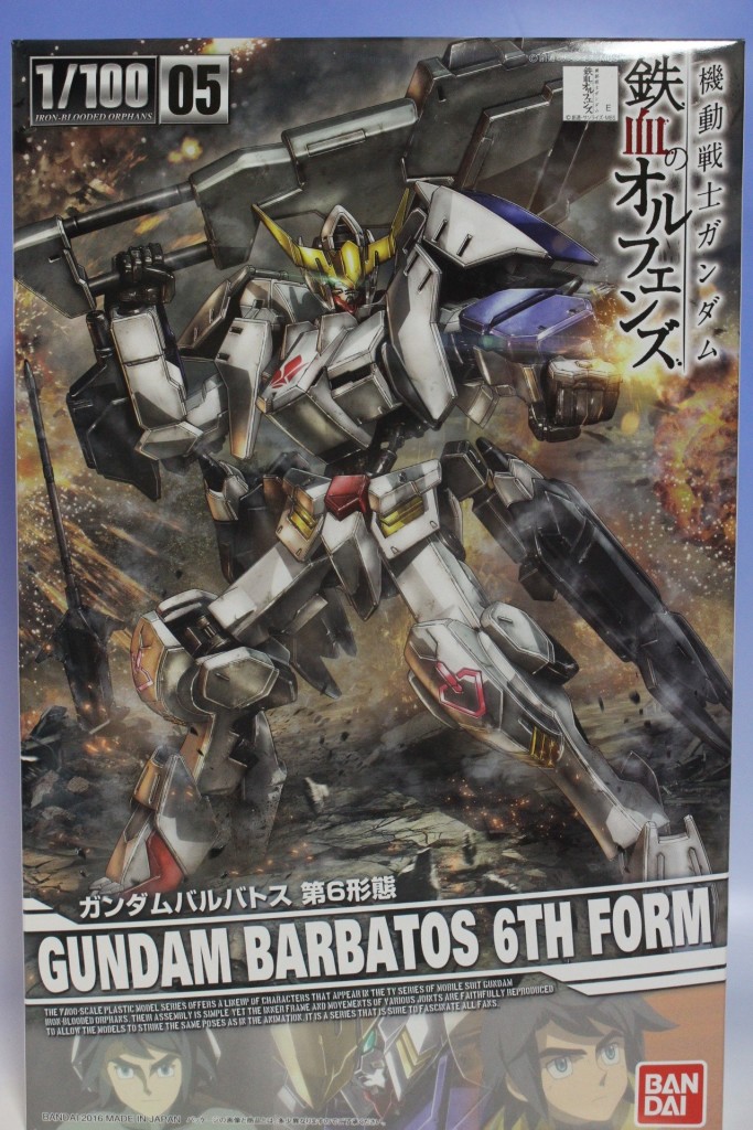 [BOX OPEN REVIEW] 1/100 Gundam Barbatos 6th Form