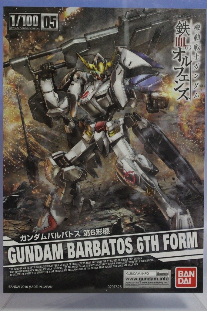 [BOX OPEN REVIEW] 1/100 Gundam Barbatos 6th Form