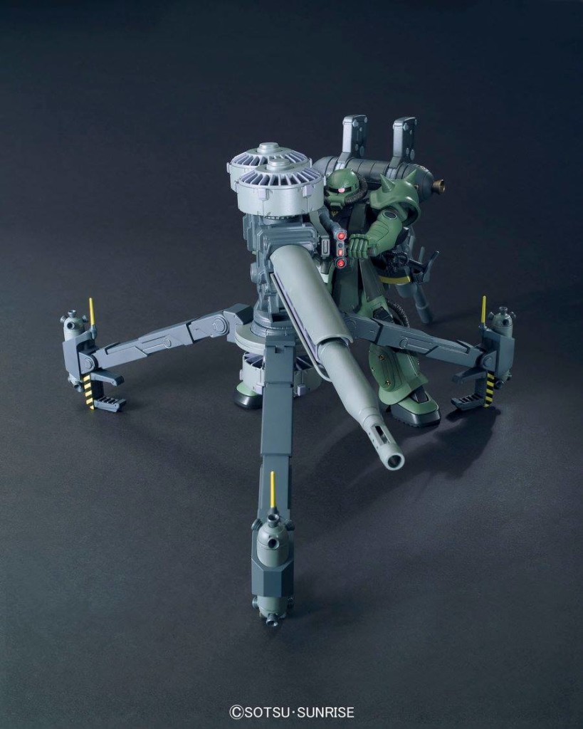 HGGT 1/144 MS-06 ZAKU II + BIG GUN SET [Gundam Thunderbolt Ver.]: Just Added No.19 NEW AMAZING Big Size Official Images, Full Info
