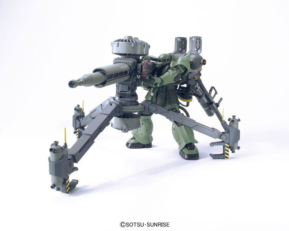 HGGT 1/144 MS-06 ZAKU II + BIG GUN SET [Thunderbolt Ver