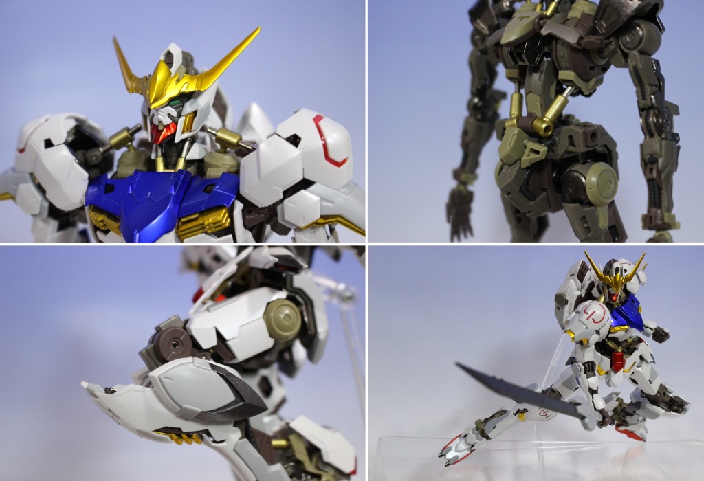 [kurakuraplamo's FULL DETAILED REVIEW] HIRM 1/100 HI-RESOLUTION MODEL GUNDAM BARBATOS. Many CLOSE-UP with Big Size Images