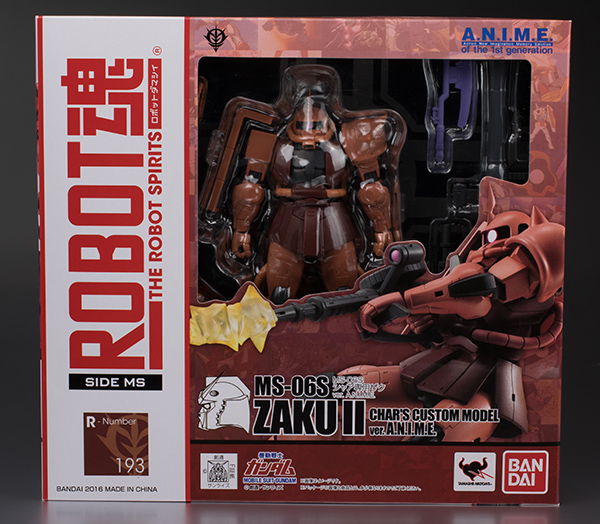 FULL REVIEW] ROBOT魂 MS-06S ZAKU II CHAR's CUSTOM MODEL Ver