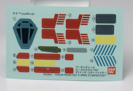 FULL REVIEW] Bandai x Star Wars Vehicle Model 002 X-WING