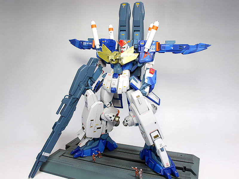 [GBWC2015] gtfmatida's MG 1/100 ZZ Gundam 「一鬼当千」Custom: Big Size Images
