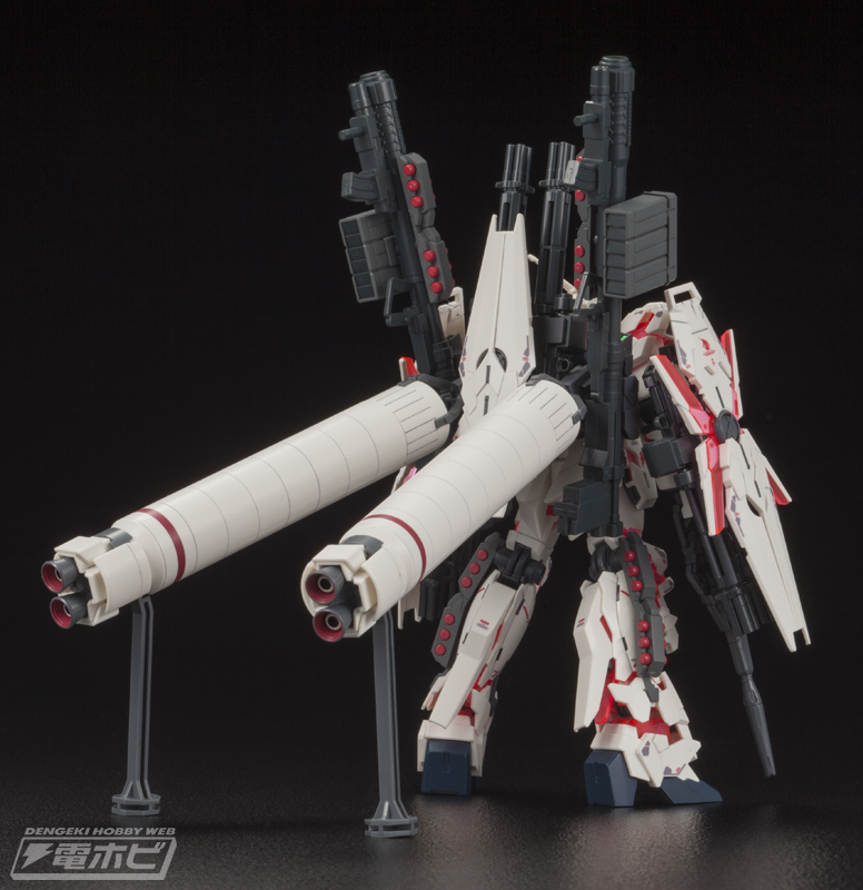 HGUC 1/144 RX-0 Full Armor Unicorn Gundam Destroy Mode RED Color Ver.