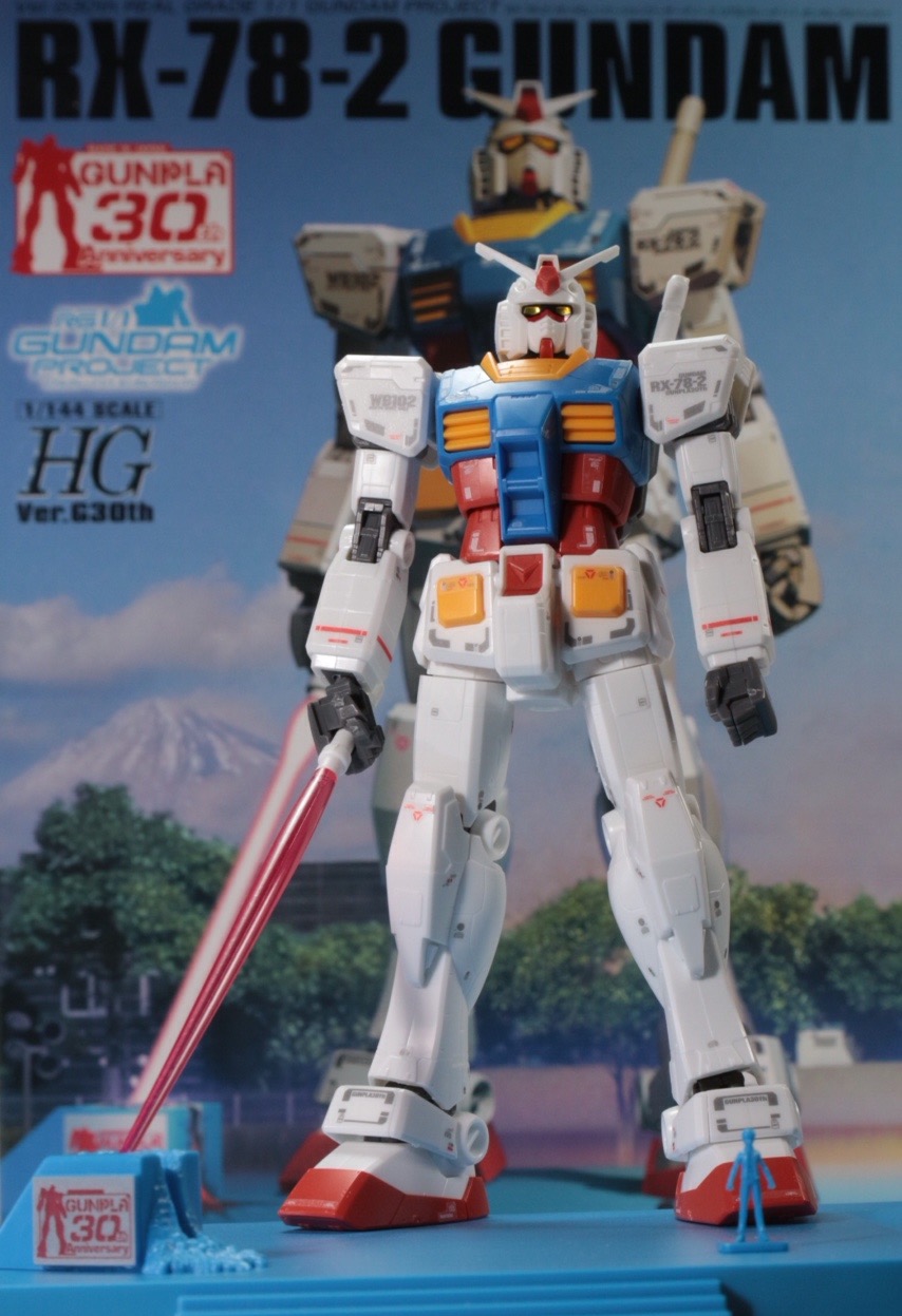 FULL REVIEW: 1/144 RX-78-2 GUNDAM Ver.G30th REAL GRADE 1/1 Gundam