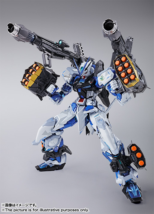 METALBUILD 1/100 GUNDAM ASTRAY BLUE FRAME FULL-WEAPONS: Just