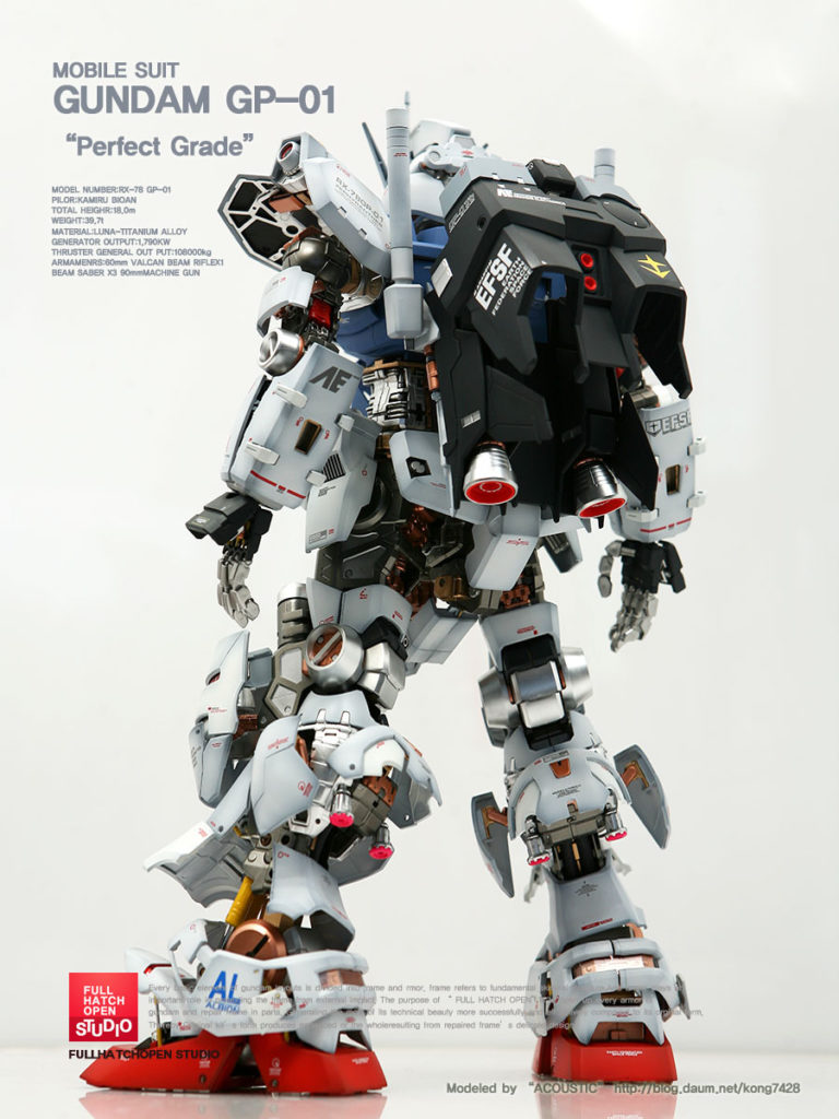 GP-01 GUNDAM Full Hatch Open