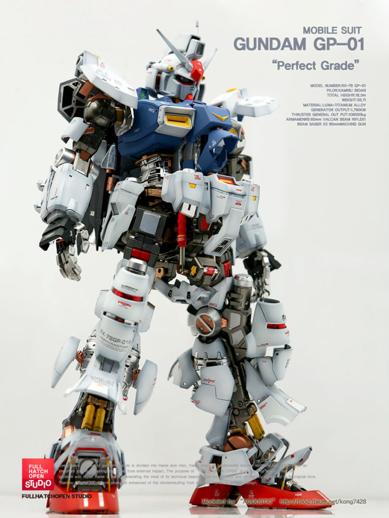 GP-01 GUNDAM Full Hatch Open
