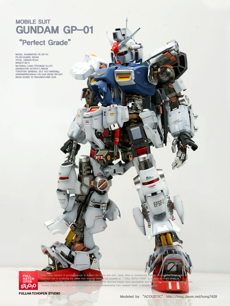 GP-01 GUNDAM Full Hatch Open