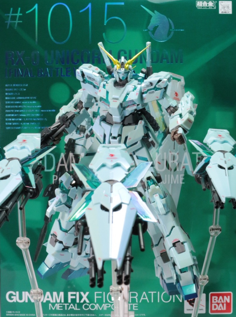 FIX FIGURATION METAL COMPOSITE BANDAI RX-0 Unicorn Gundam Final Battle Ver