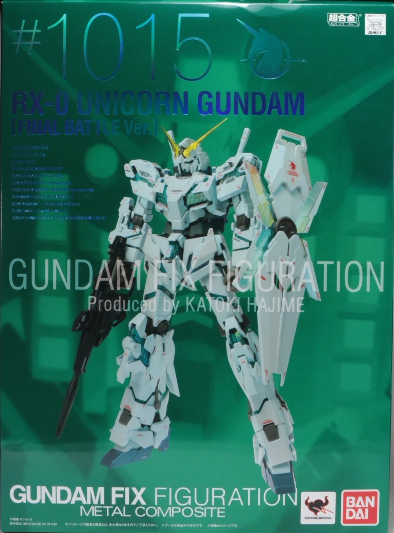 FIX FIGURATION METAL COMPOSITE BANDAI RX-0 Unicorn Gundam Final Battle Ver