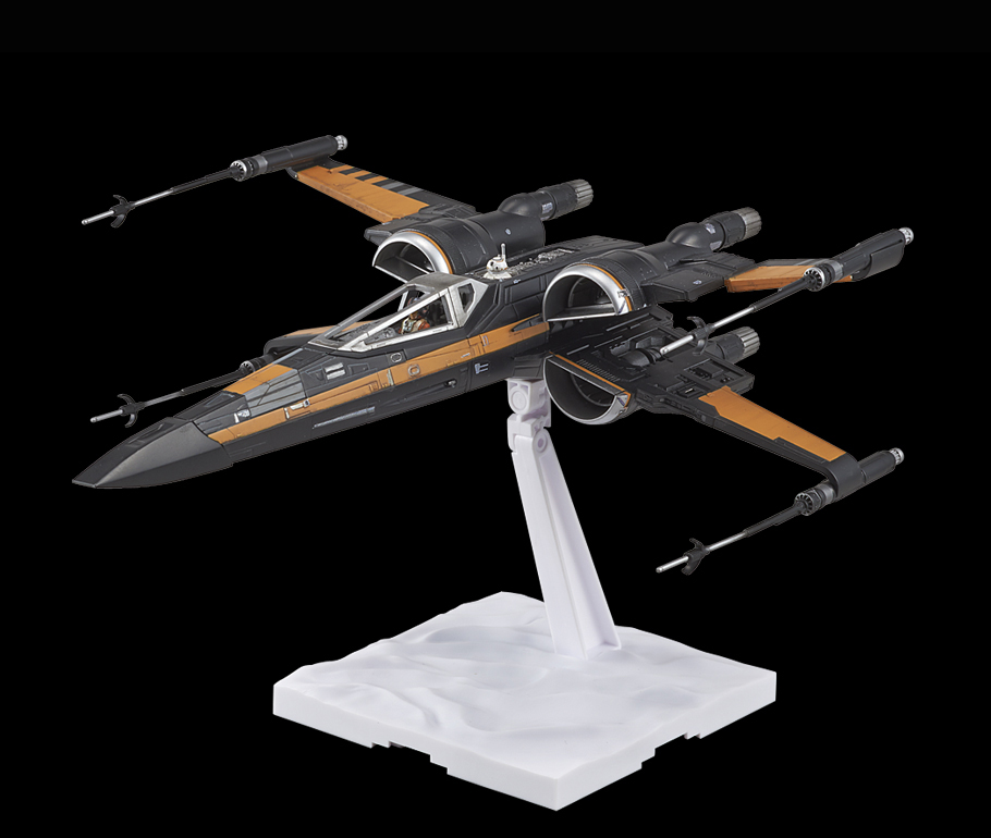 Bandai x Star Wars The Force Awakens 1/72 POE's X-WING FIGHTER