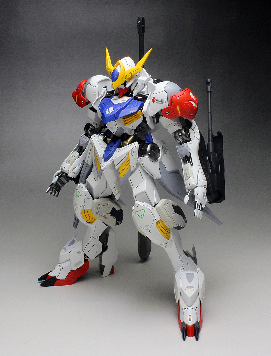 Work Full Mechanics 1 100 Gundam Barbatos Lupus Painted Build No 20 Big Size Images Gunjap