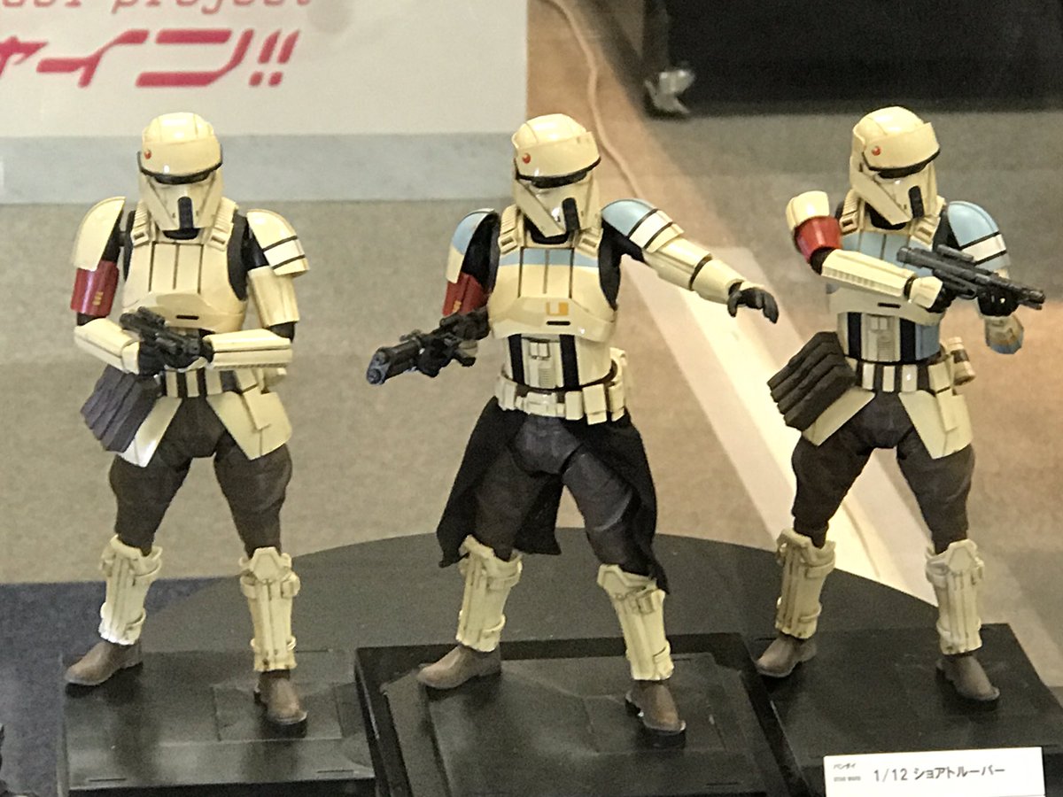 Osaka Hobby Fes 16 Upcoming Bandai X Star Wars Rogue One Series Report Gunjap