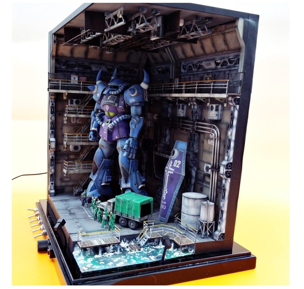 MG GOUF Ver.2.0 + RAMBA RAL CORPS + Sound Effects + LEDs