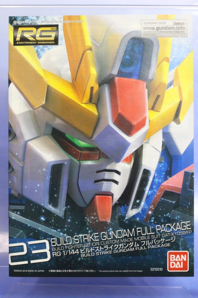 RG 1/144 BUILD STRIKE GUNDAM FULL PACKAGE