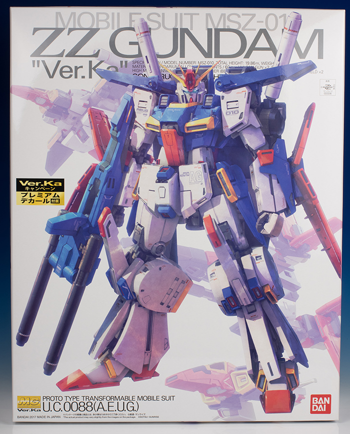 3rd FULL DETAILED REVIEW] MG 1/100 ZZ GUNDAM Ver.Ka PART ONE (No