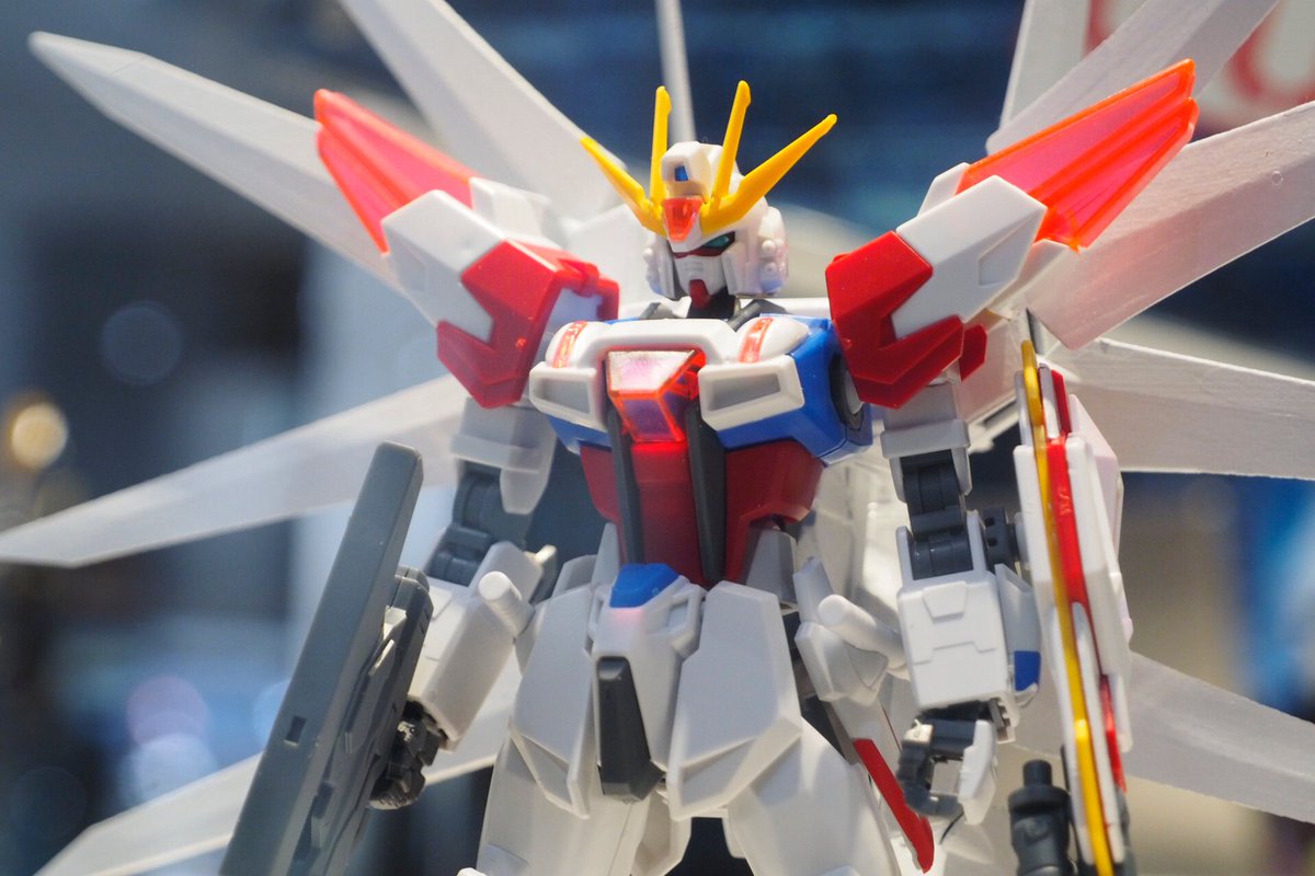 HGBF 1/144 Build Strike Galaxy Cosmos on Display @ Gundam
