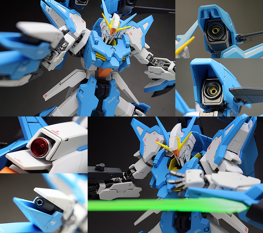 WORK REVIEW: HGBF 1/144 TATSUYA YUUKI'S A-Z GUNDAM painted build, images –  GUNJAP