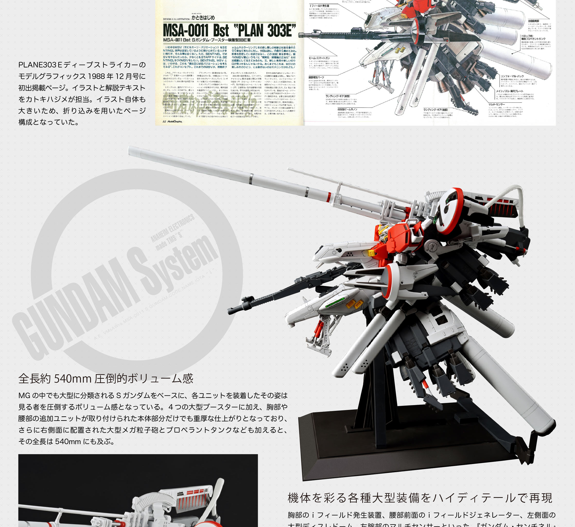 MG 1/100 PLAN303E DEEP STRIKER: Just Added NEW Images from