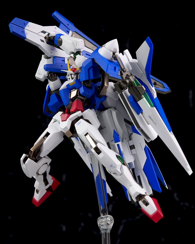 P Bandai METAL ROBOT Gundam 00 XN Raiser+Seven Sword+GN Sword II Blaster Set 