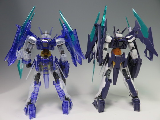 REVIEW HGBD 1/144 GUNDAM AGE II MAGNUM [CLEAR COLOR] included in 