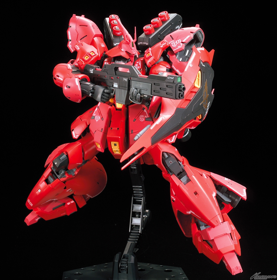 RG 1/144 MSN-04 SAZABI: BOX ART / New Official Images, Full