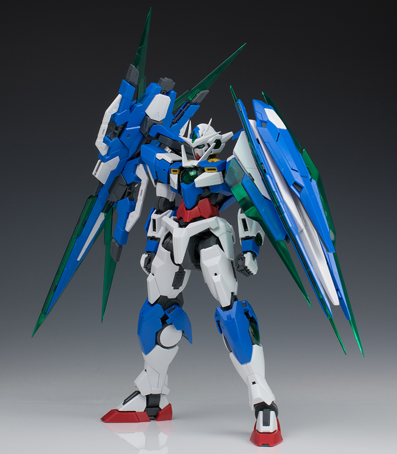 REVIEW MG 1/100 00 QAN[T] FULL SABER (No.96 Images, credits) – GUNJAP