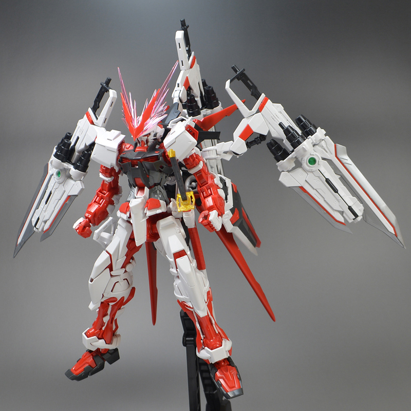 P-Bandai MG 1/100 GUNDAM ASTRAY RED DRAGON REVIEW (No.116 images 