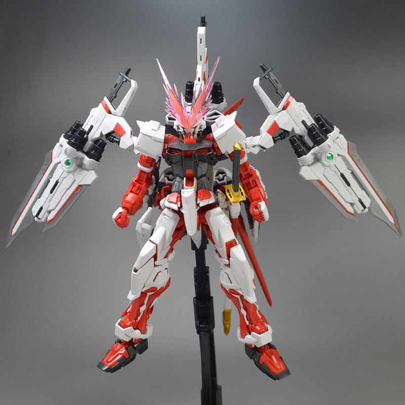 P-Bandai MG 1/100 GUNDAM ASTRAY RED DRAGON REVIEW (No.116 images 