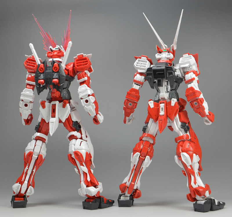 P-Bandai MG 1/100 GUNDAM ASTRAY RED DRAGON REVIEW (No.116 images 