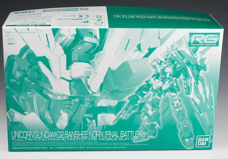 P-Bandai RG 1/144 UNICORN GUNDAM 02 BANSHEE NORN FINAL BATTLE Ver