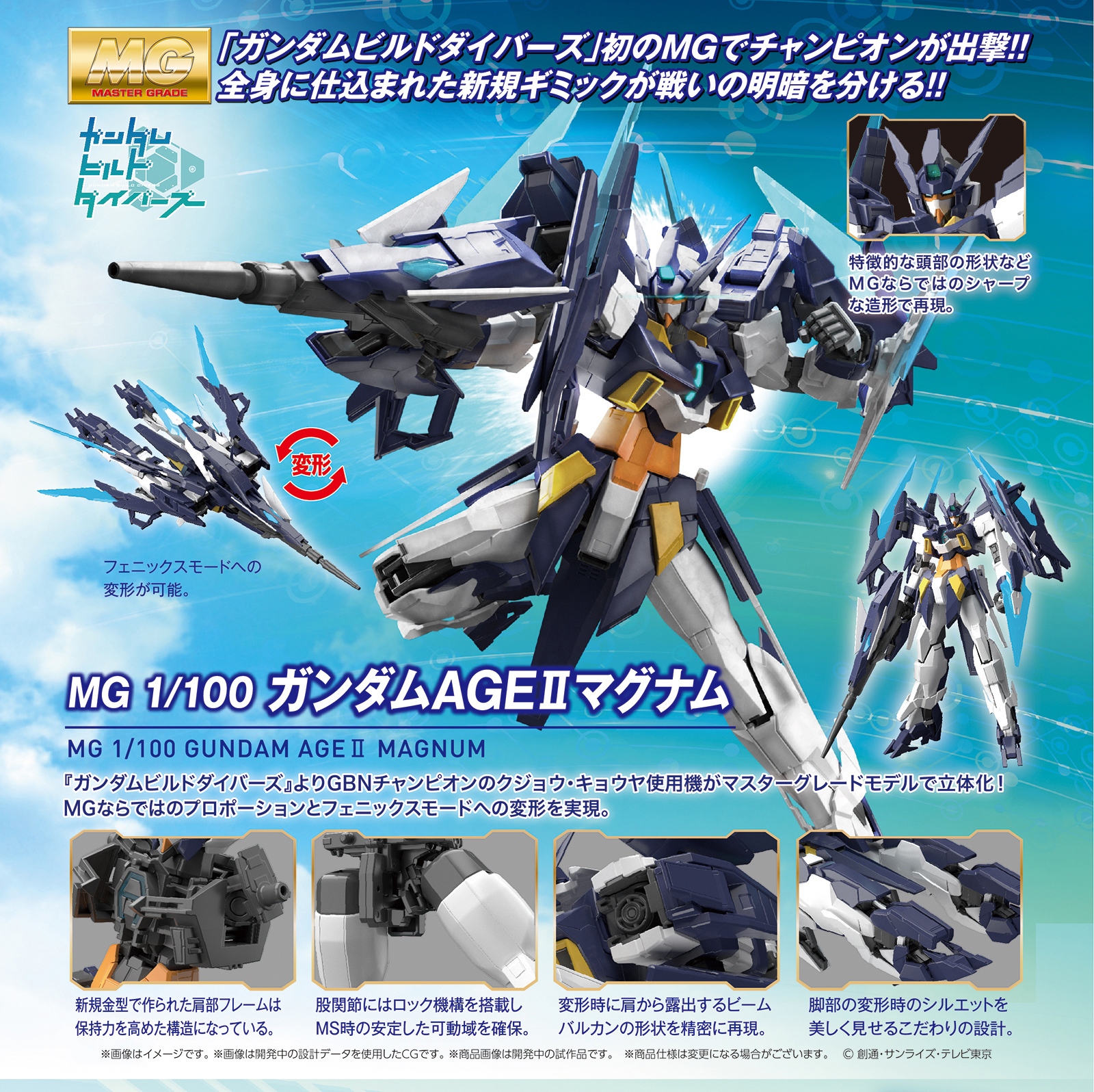 No. 19 IMAGES MG 1/100 GUNDAM AGE II MAGNUM – GUNJAP
