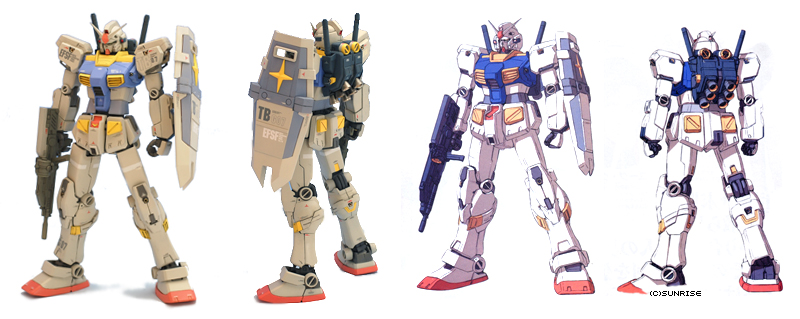 MG 1/100 RX-78-7 Gundam G07 BIG Size Images (Remodeling). 