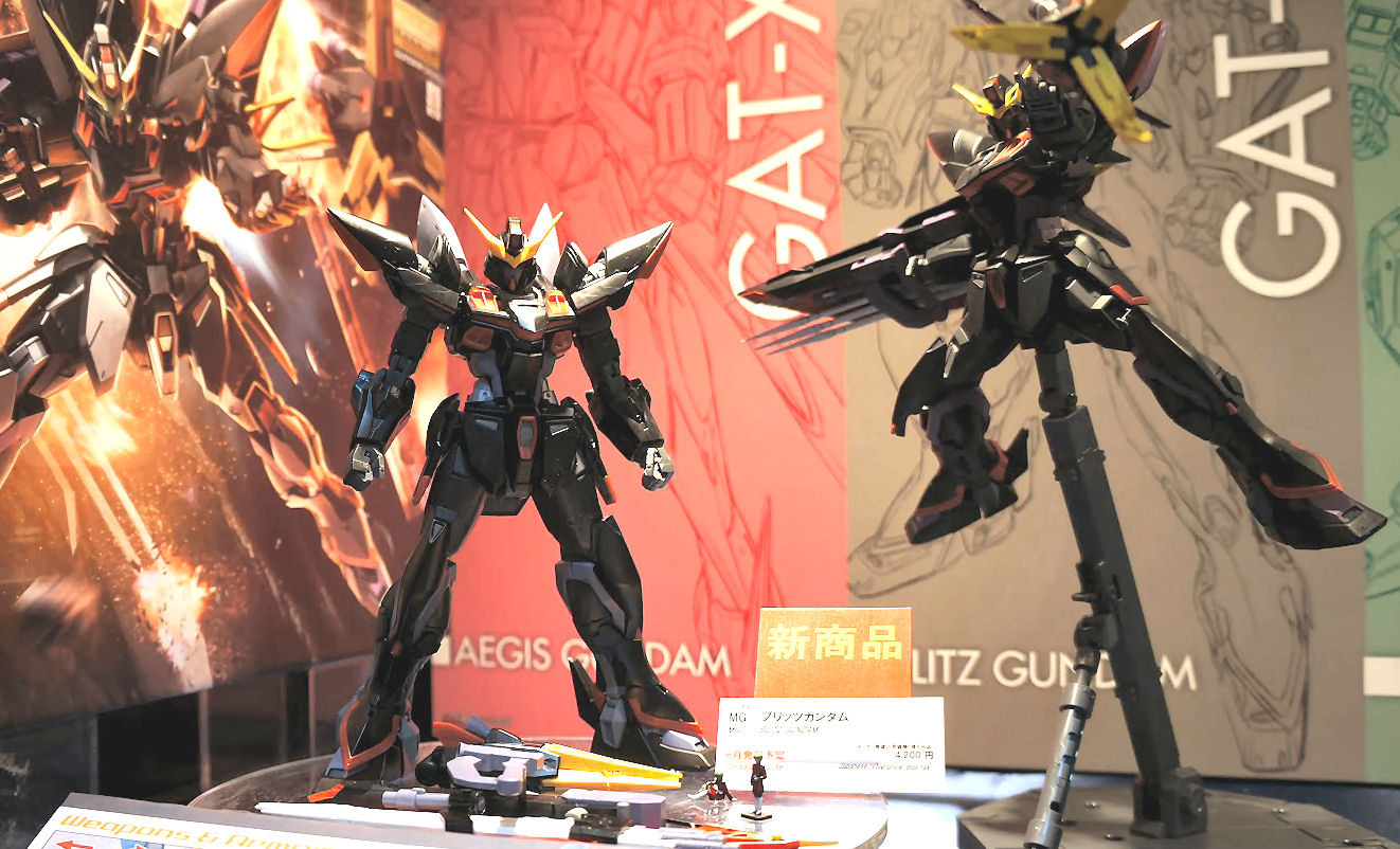 MG 1/100 GAT-X207 Blitz Gundam New Big Size Images, Info – GUNJAP