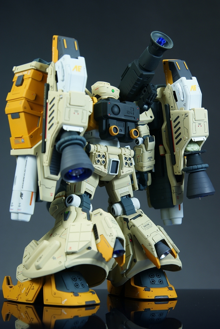 HGUC 1/144 Gundam GP-02 Prototype 2: Custom Work. Big Size or Large