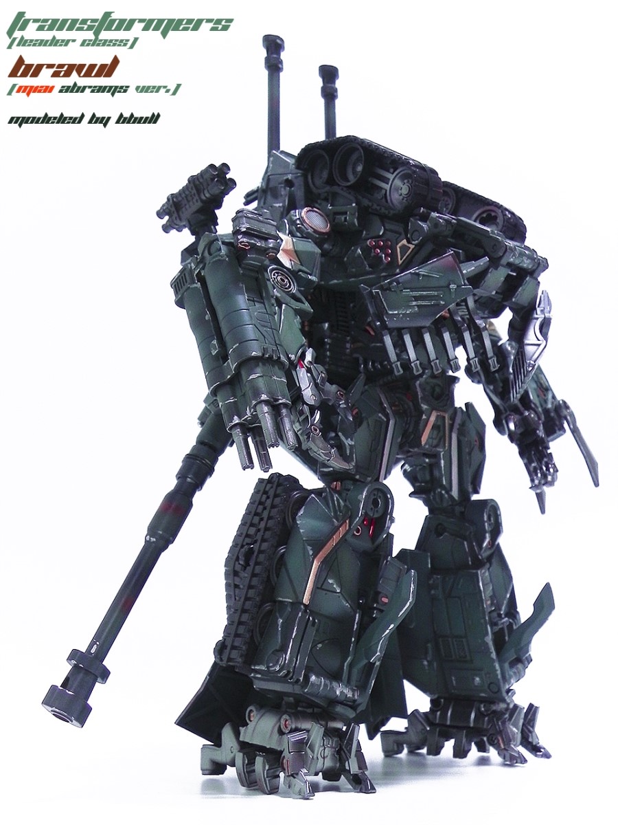 Transformers [Leader Class] BRAWL (Miai Abrams + Tank Mode Ver.) Full ...