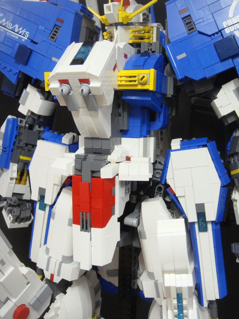 MASTERPIECE: LEGO 1/40 Ex-s Gundam. Created by jan_utyo. Photoreview No