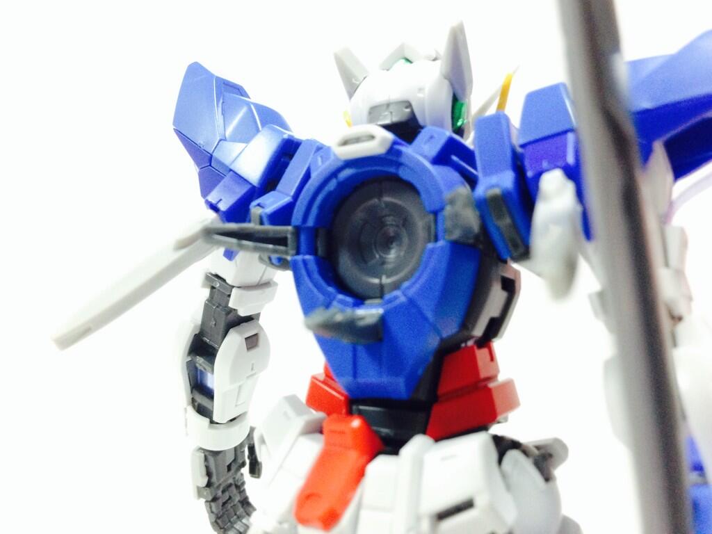 RG 1/144 GN-001 Gundam Exia: 1st Full Photoreview No.51 Wallpaper Size Images via Twitter @YS