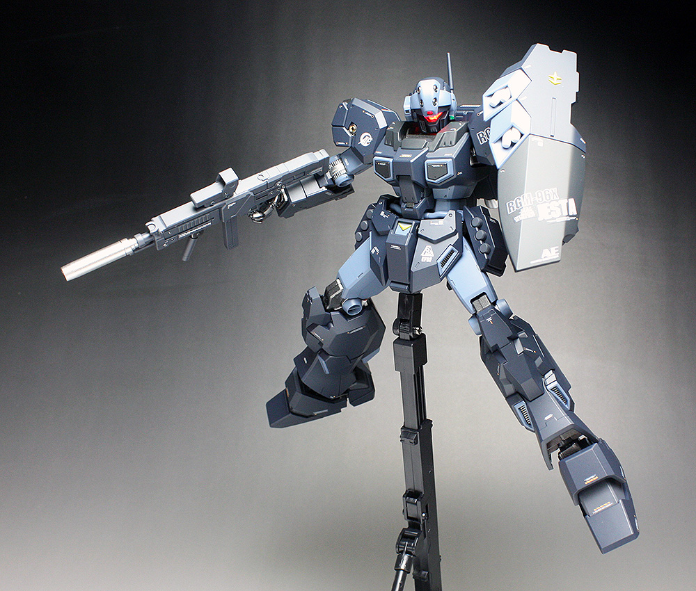 MG 1/100 RGM-96X Jesta: Improved, Painted Build. Full Photoreview No.21 ...