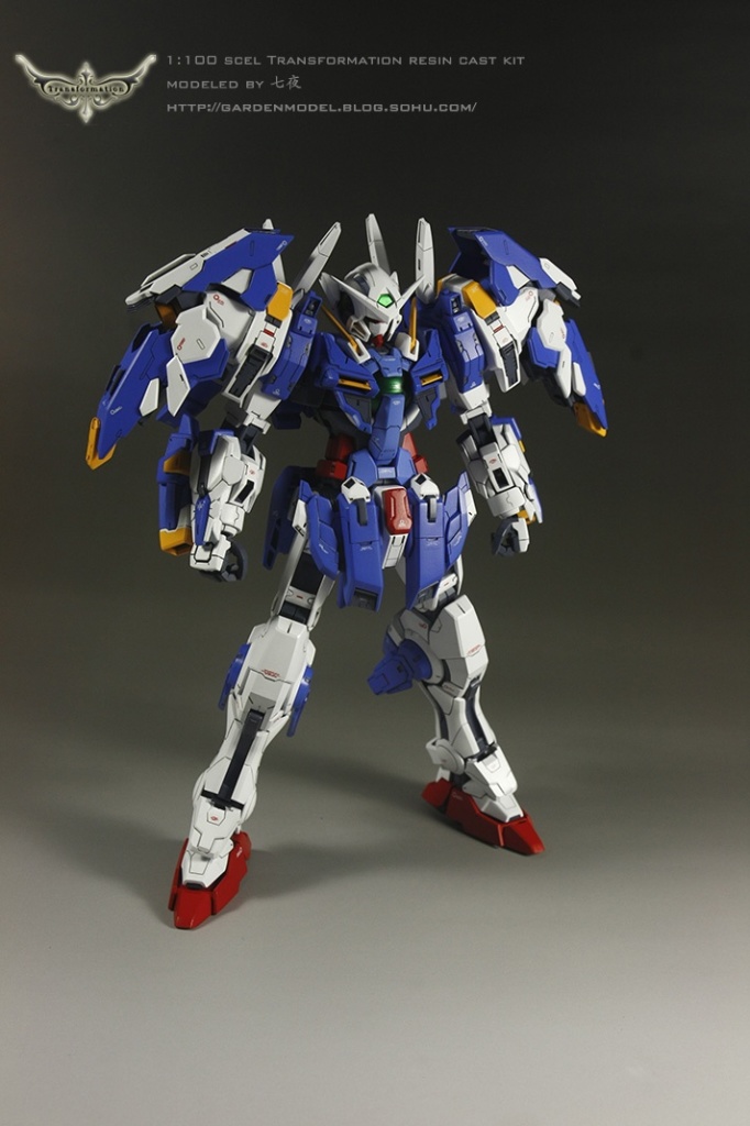 MG 1/100 Gundam Avalanche Exia [Scel Tranformation Resin Cast Kit ...
