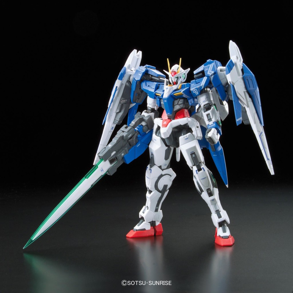RG 1/144 GN-0000+GNR-010 00 Gundam Raiser UPDATE Box Art + Hi Res